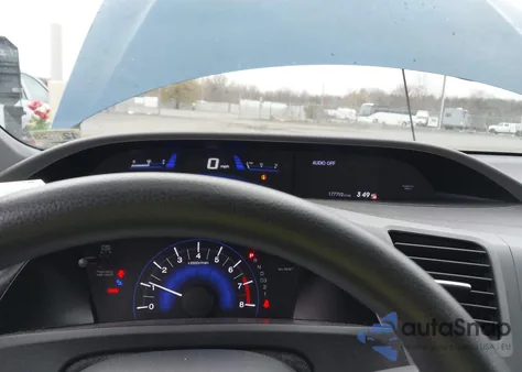 2012 Honda Civic Lx from USA, damaged, VIN 2HGFB2F52CH535738